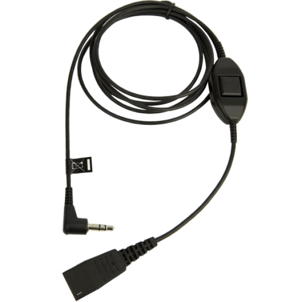Quick disconnect to 3.5 mm jack cord for Alcatel (8735-019)