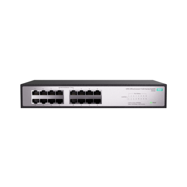 Switch Hpe OfficeConnect 1420 24 Puertos Gigabit Poe+ (JH019A)