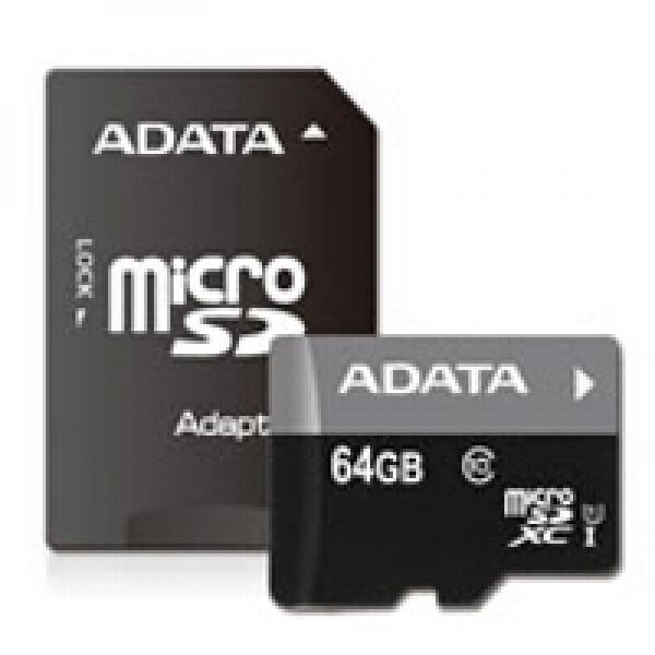 Memoria Microsd Premier 64GB + Adaptador SD Clase10 (AUSDX64GUICL10-RA1)